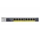 Netgear No administrado Gigabit Ethernet (10/100/1000) Negro, Gris 1U Energía sobre Ethernet (PoE) GS108LP-100EUS